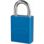 MASTER LOCK A1165BLU ANODIZED ALUMINUM SAFETY PADLOCKS