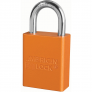 MASTER LOCK A1165ORJ ANODIZED ALUMINUM SAFETY PADLOCKS