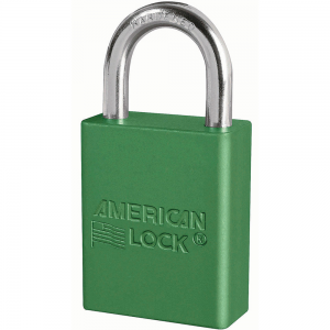 AMERICAN LOCK A3105KAGRN SOLID BODY PADLOCK