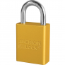 AMERICAN LOCK A3105KAYLW SOLID BODY PADLOCK
