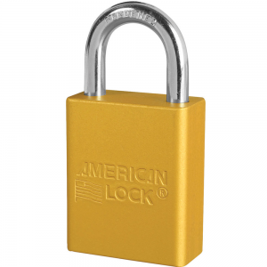 AMERICAN LOCK A3105YLW SOLID BODY PADLOCK