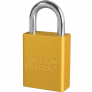 AMERICAN LOCK A3105YLW SOLID BODY PADLOCK