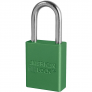 AMERICAN LOCK A3106KAGRN SOLID BODY PADLOCK