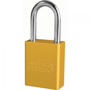 AMERICAN LOCK A3106KAYLW SOLID BODY PADLOCK