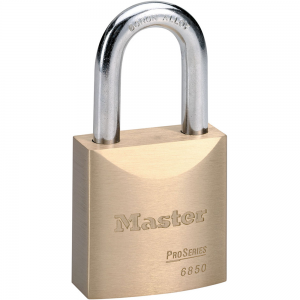 MASTER LOCK 6850KA PROSERIES SOLID BRASS LOCK