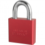 AMERICAN LOCK A1405RED SOLID BODY PADLOCK