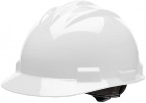 BULLARD AP-4PT RATCHET HARD HAT WITH COTTON BROW PAD & 4-POINT SUSPENSION