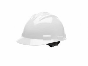 BULLARD S61 SAFETY HELMET WITH 4-POINT RATCHET SUSPENSION & CHIN STRAP
