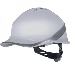 DELTA PLUS DIAMOND VI VENTED SAFETY HELMET WITH ROTOR ONE-HANDED FIT