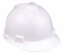 MSA STD STAZ-ON SUSP. V-GARD HELMET (PSB APPROVED)