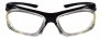 PENTAX A2500 SAFETY PRESCRIPTION GLASSES, BLACK/GRAY, 58 IN WIDTH, FRAMES ONLY