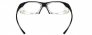 PENTAX A2500 SAFETY PRESCRIPTION GLASSES, BLACK/GRAY, 58 IN WIDTH, FRAMES ONLY
