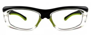PENTAX ZT200 SAFETY PRESCRIPTION GLASSES, BLACK, WRAP-AROUND FRAME, FRAMES ONLY