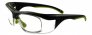 PENTAX ZT200 SAFETY PRESCRIPTION GLASSES, BLACK, WRAP-AROUND FRAME, FRAMES ONLY