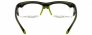 PENTAX ZT200 SAFETY PRESCRIPTION GLASSES, BLACK, WRAP-AROUND FRAME, FRAMES ONLY