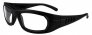 PENTAX ZT25-6 SAFETY PRESCRIPTION GLASSES, BLACK, WRAPAROUND FRAME, FRAMES ONLY
