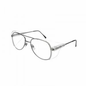 SRX WORKSAFE AERONAUT ALPHA SAFETY GLASSES WITH LARGE FRAME & ANTI-SLIP NOSE PADS