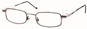 WORKSAFERX JUPITER E1370 SAFETY PRESCRIPTION GLASSES, BRONZE, 52 IN WIDTH, FRAMES ONLY