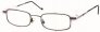 WORKSAFERX JUPITER E1370 SAFETY PRESCRIPTION GLASSES, BRONZE, 52 IN WIDTH, FRAMES ONLY