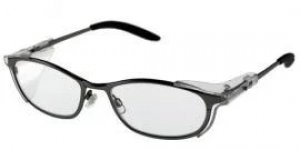 WORKSAFERX MERCURY G2 E3013 SAFETY PRESCRIPTION GLASSES, MATTE GREY FRAME, 54 IN WIDTH, FRAMES ONLY