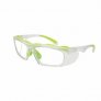 WORKSAFERX STEED E3041 SAFETY PRESCRIPTION GLASSES, LIME GREEN FRAME WITH CLEAR HOLDER, FRAMES ONLY