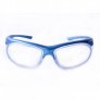 WORKSAFERX URANUS E3060 SAFETY PRESCRIPTION GLASSES, MATT BLUE FRAME, FRAMES ONLY