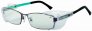 WORKSAFERX VENUS SAFETY PRESCRIPTION GLASSES BLUE FRAME LIGHTWEIGHT CORROSION RESISTANT FRAME