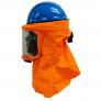 CLEANAIR SAFETY HELMET CA-4 PLUS WITH BREATHING SYSTEM LONG HOOD (710400Y)