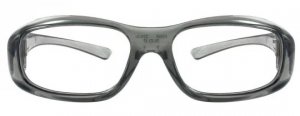 PENTAX A2000 SAFETY GLASSES, SMOKE, 58 IN WIDTH, FRAMES ONLY