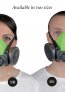 BLS 4000(S) NEXT SEMIMASCHERA SILICONE HALF MASK SIZE S/M [1PCS/BOX, 8PCS/CARTON]