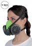 BLS 4000(S) NEXT SEMIMASCHERA SILICONE HALF MASK SIZE S/M [1PCS/BOX, 8PCS/CARTON]