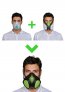BLS 8400 FREE HALF MASKS WITH THERMOPLASTIC FACE PIECE [1PCS/BOX, 10PCS/CARTON]