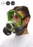 BLS BLS5700/C MASCHERA SILICONE + ANTIACID HOOD FULL FACE MASK [1PCS/BOX, 4PCS/CARTON]