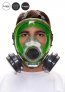 BLS BLS5700/C MASCHERA SILICONE + ANTIACID HOOD FULL FACE MASK [1PCS/BOX, 4PCS/CARTON]