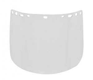 BULLARD CLEAR POLYCARBONATE (PC) FACE SHIELD HEADGEAR VISOR FOR BULLARD BRACKETS AND SENTINEL HEADGEAR