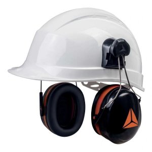 DELTA PLUS MAGNY HELMET 2 HIGH-PERFORMANCE HELMET-MOUNTED EAR MUFFS, SNR 30 DB