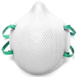 MOLDEX 2207 N95 DISPOSABLE PARTICULATE RESPIRATOR WITH DURA-MESH SHELL & LOW PROFILE FIT