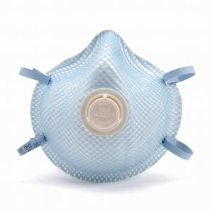 MOLDEX 2300 N95 PARTICULATE RESPIRATOR WITH EXHALATION VALVE & DURA-MESH SHELL