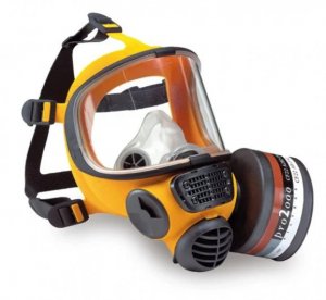 SCOTT PROMASK SIL, YELLOW SILICONE