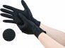 BLACK DISPOSABLE NITRILE GLOVES - 9