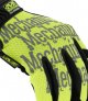 MECHANIX ORIGINAL YELLOW SAFETY GLOVES WITH HIGH-VISIBILITY TREKDRY