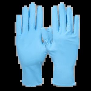 WORKSAFE® 9-INCH POWDER-FREE DISPOSABLE NITRILE GLOVES WITH EXCELLENT WET & DRY GRIP