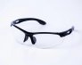WORKSAFE® AERO, GLOSSY BLACK FRAME, BLACK TIP NOSEPAD, CLEAR ANTI-FOG LENS