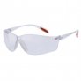 WORKSAFE® FIREFLY WITH SOFT BRIDGE & ANTI-SLIP TEMPLE, FROSTED CLEAR FRAME