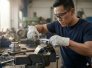 WORKSAFE GLINDER E3048 ADJUSTABLE SAFETY GLASSES WITH VENTED BROWGUARD