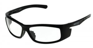 WORKSAFE RAIDER SAFETY GLASSES WITH ANTI-FOG CLEAR LENS AND SIDE SHIELDS