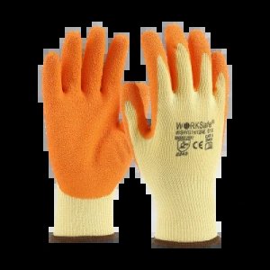 WORKSAFE RUBBER PALM-COATED GLOVES