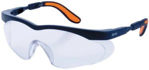 WORKSAFE SKYVO E197 WRAPAROUND SAFETY GLASSES WITH CLEAR HC/AF LENS