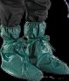 ANSELL 4000 MODEL 406 GREEN CHEMICAL OVERBOOTS WITH MULTI-LAYER BARRIER FABRIC