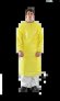 ANSELL ALPHATEC 3000, MODEL 214 APRON WITH SLEEVE (45 PCS/CASE)